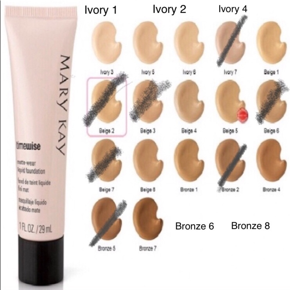 Mary Kay Matte Wear Liquid Foundation